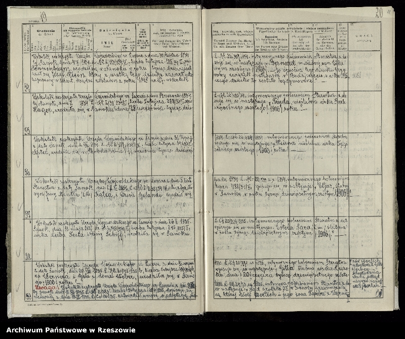 image.from.unit.number "Księga urodzeń dla miejscowości Sanok"