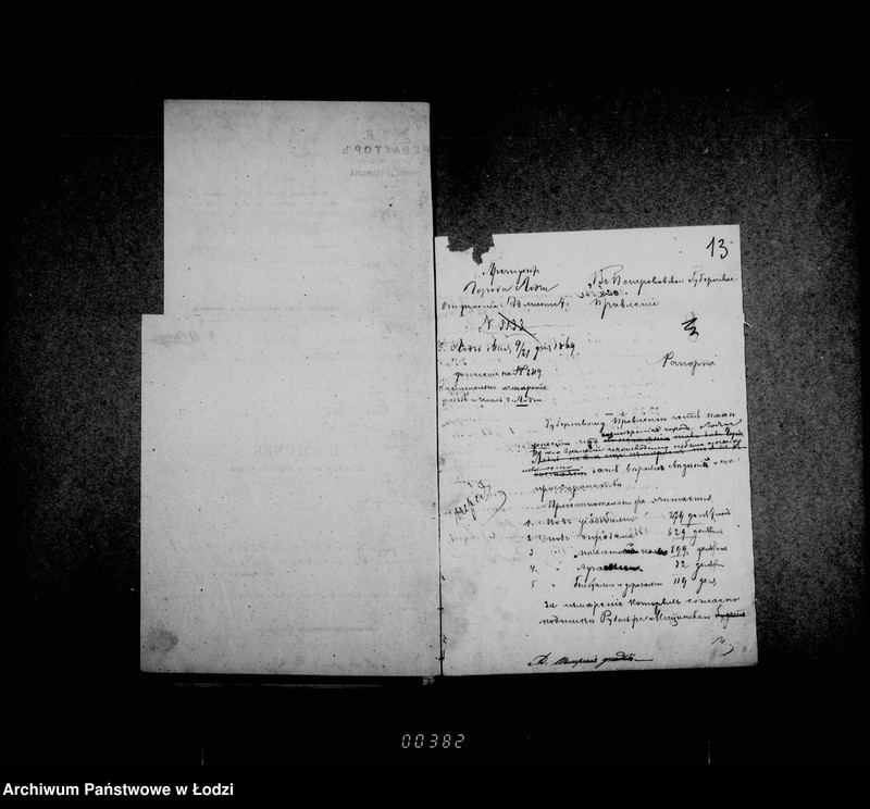 Obraz 13 z jednostki "Ob izmerenji usadb"