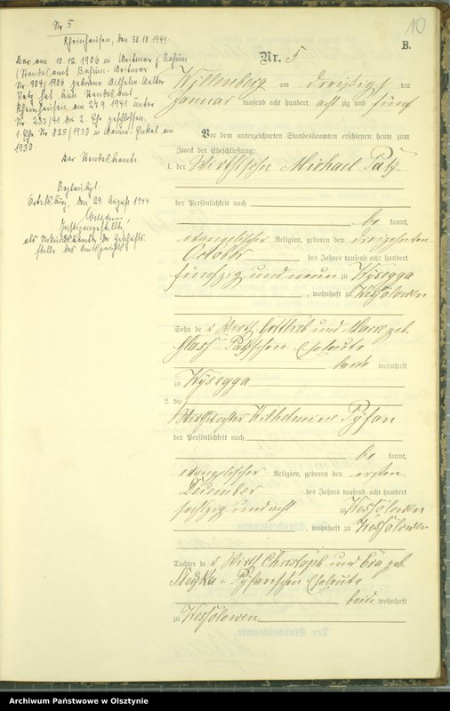 image.from.unit.number "Heiraths-Neben-Register Nr 1 - 53"