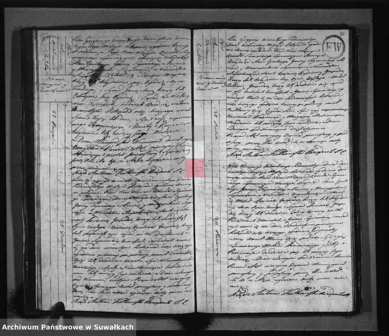 image.from.unit.number "Akta zeszłych stanu cywilnego gminy seyneńskiey od 1-go stycznia 1817 roku."