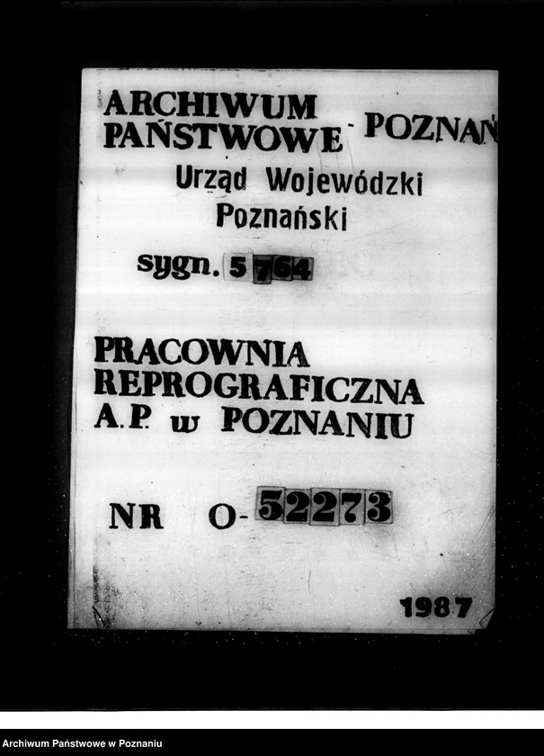 Obraz 1 z jednostki "/Nastroje ludności- niezadowolenie, zamachy bombowe- akta tajne/"