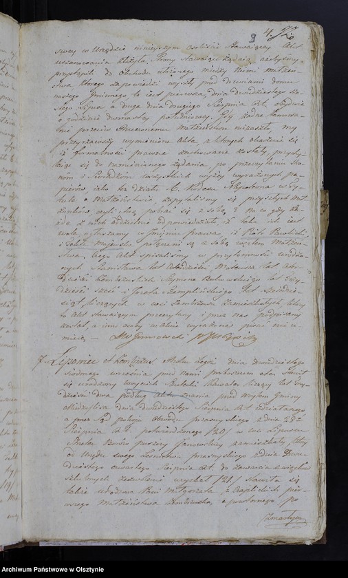image.from.unit.number "Duplicat. Akta Małzenstw, Urodzenia, Zapowiedzi, Zeyscia Gminy Janów 1818/19-ty"