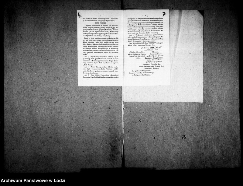 Obraz 9 z jednostki "Akta tyczące się monet"