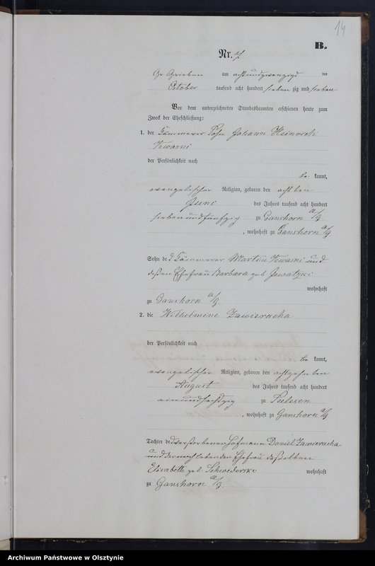 image.from.unit.number "Heiraths-Neben-Register Nr 1 - 16"