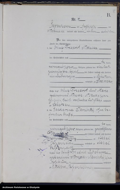 image.from.unit.number "Heiraths-Haupt-Register Nr 1 - 6"