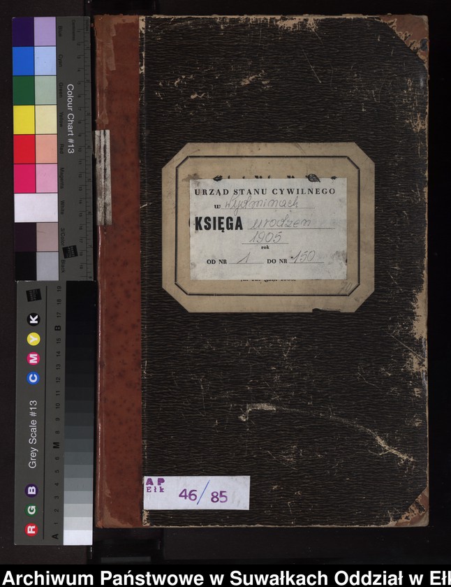 image.from.unit.number "Geburts-Neben-Register des Preussischen Standes-Amtes Widminnen Kreis Loetzen"