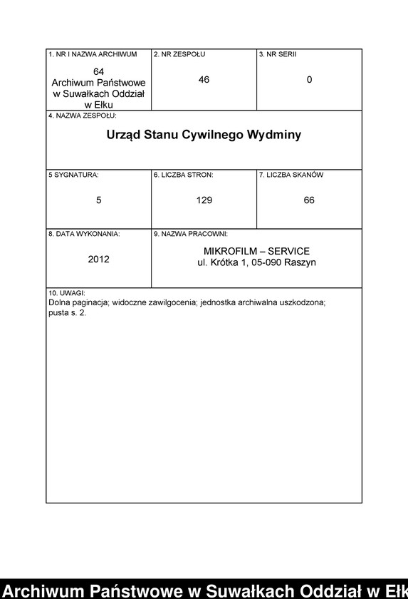 image.from.unit.number "Sterbe-Neben-Register des Preussischen Standes-Amtes Widminnen Kreis Loetzen"