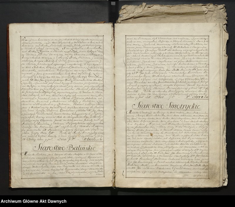 image.from.unit.number ""Lustracya Starostw Dzierżawy y wszelkich krlewszczyzn w Woiewoddztwie podolskim Ziemi Kamienieckiej y Powiecie Czerwonogrodzkim (...).""