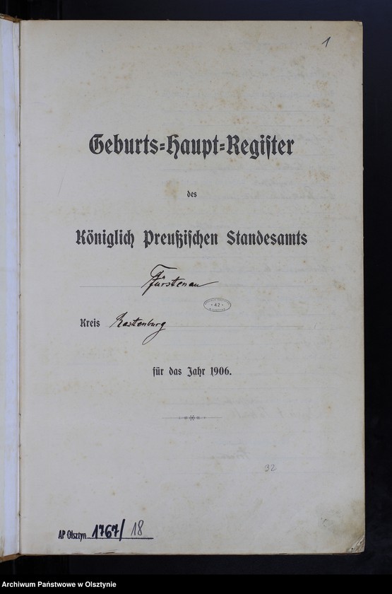 image.from.unit.number "Geburts-Haupt-Register Nr 1 - 107"