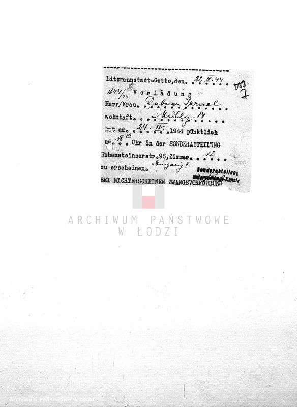 Obraz 10 z jednostki "[Sprawy przekroczeń w związku z jazdą tramwajem]"