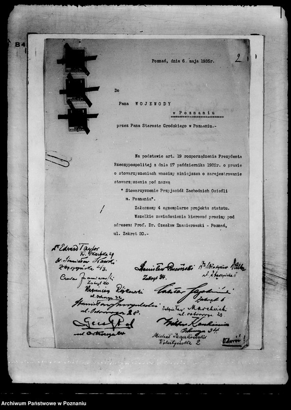 Obraz 6 z jednostki "/Stowarzyszenie Przyjaciół Zachodnich Osiedli miasta Poznania/"