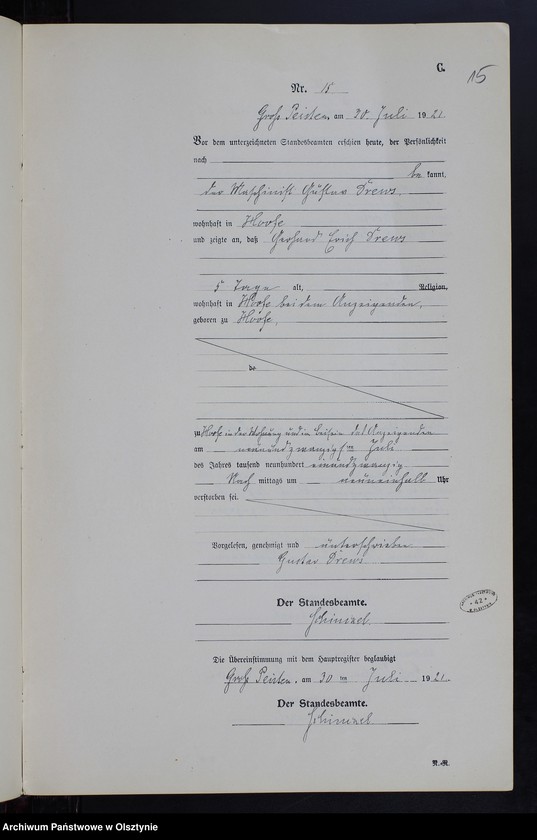 image.from.unit.number "Sterbe-Neben-Register Nr 1 - 24 [ Księga zgonów - wtóropis ]"