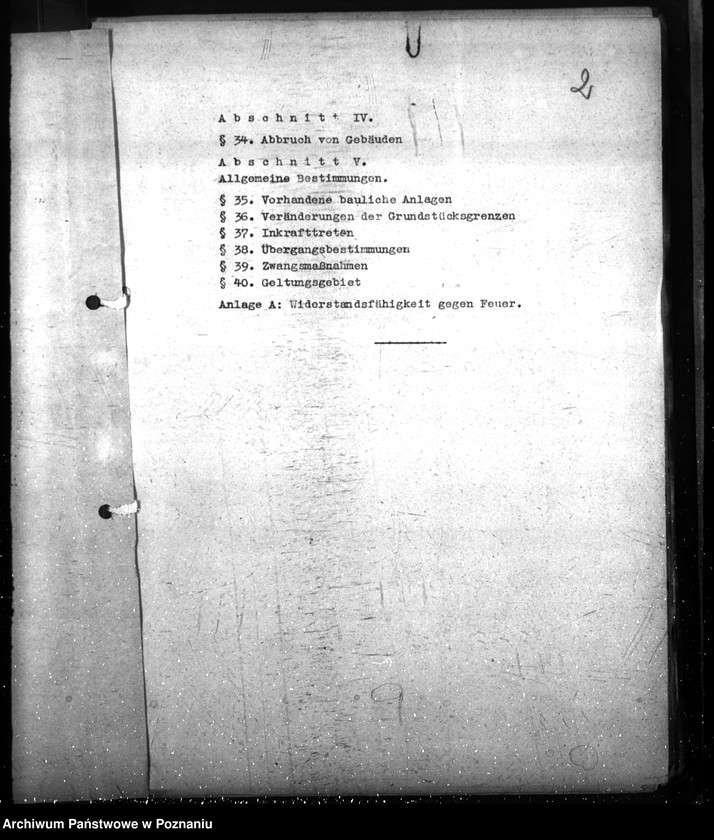 Obraz 6 z jednostki "Zarządzenie w sprawach budowlanych na wsi na terenie okręgu gdańskiego"