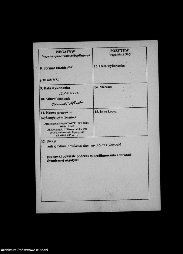 Obraz 3 z jednostki "Korrespondenz mit dem Ältesten der Juden"