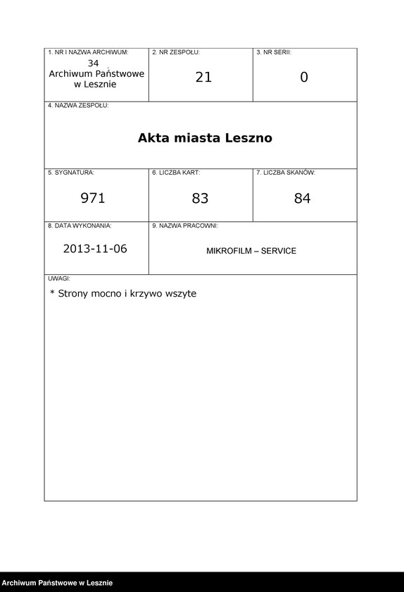 Obraz 1 z jednostki "[Akta manualia J. C. in Sachen der Stadt Lissa contra den Fürsten von Sułkowski wegen Abgaben]"