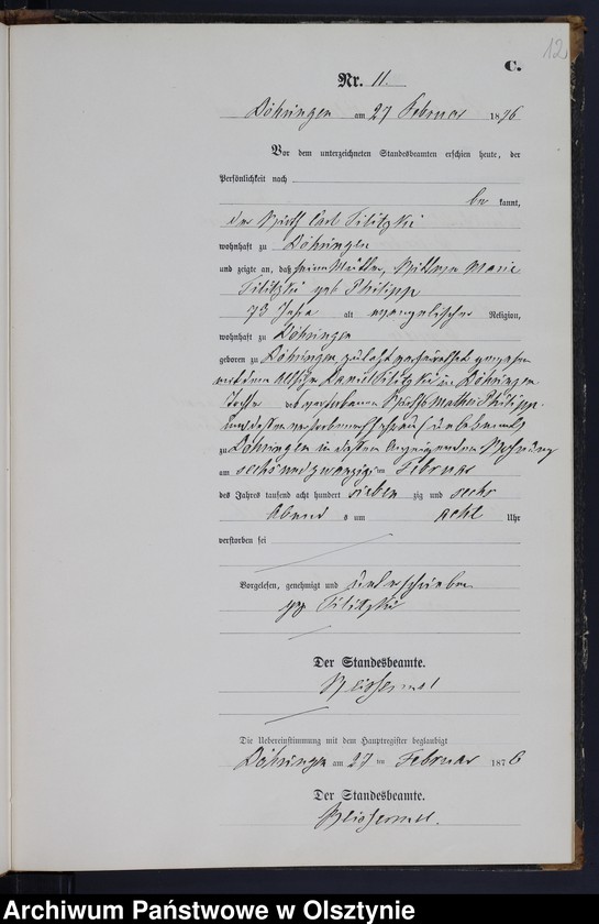 image.from.unit.number "Sterbe-Neben-Register Nr 1 - 47"