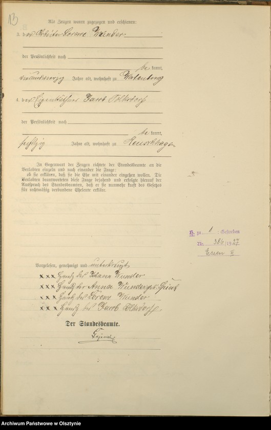 image.from.unit.number "Heiraths-Haupt-Register Nr 1 - 48"