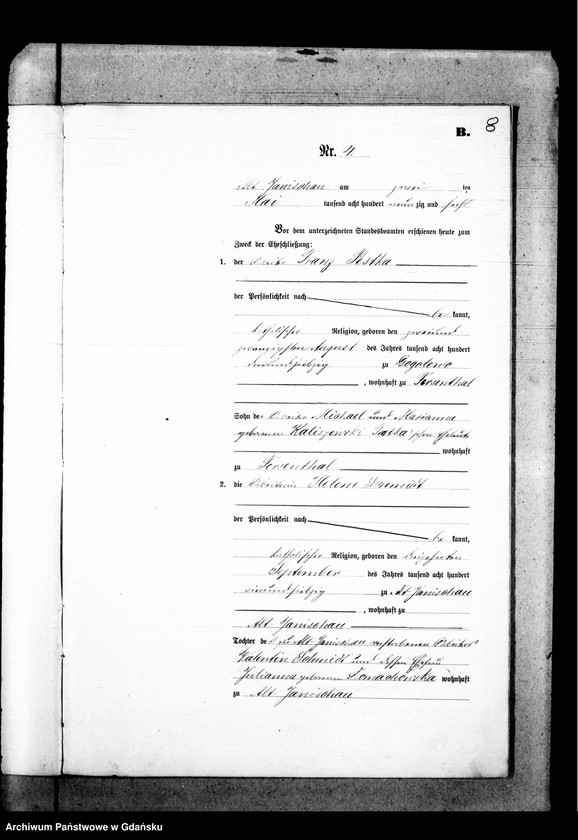 image.from.unit.number "Księga małżeństw"