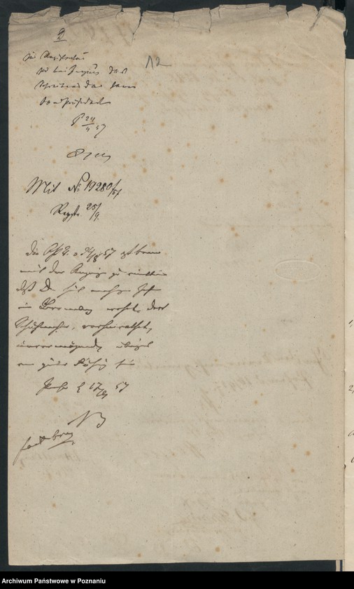 Obraz 15 z jednostki "A. betr. den Auskunft über Ausländer Lit. D"