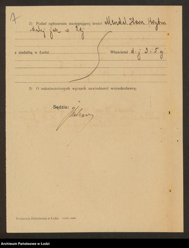 Obraz 9 z jednostki "Mendel Hersz Krybus- sprzedaż wyr. kolonialnych"