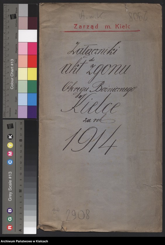 image.from.unit.number "Załączniki do akt zgonu Okręgu Bożniczego Kielce za rok 1914"