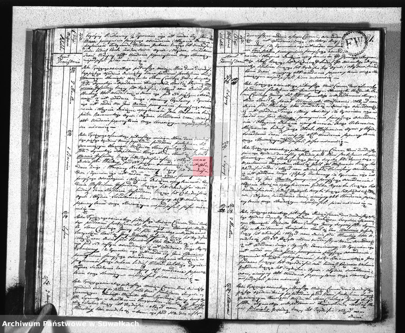image.from.unit.number "Akta urodzonych gminy Sereie od 1-go stycznia 1815 aż do ostatniego grudnia roku tegoż"