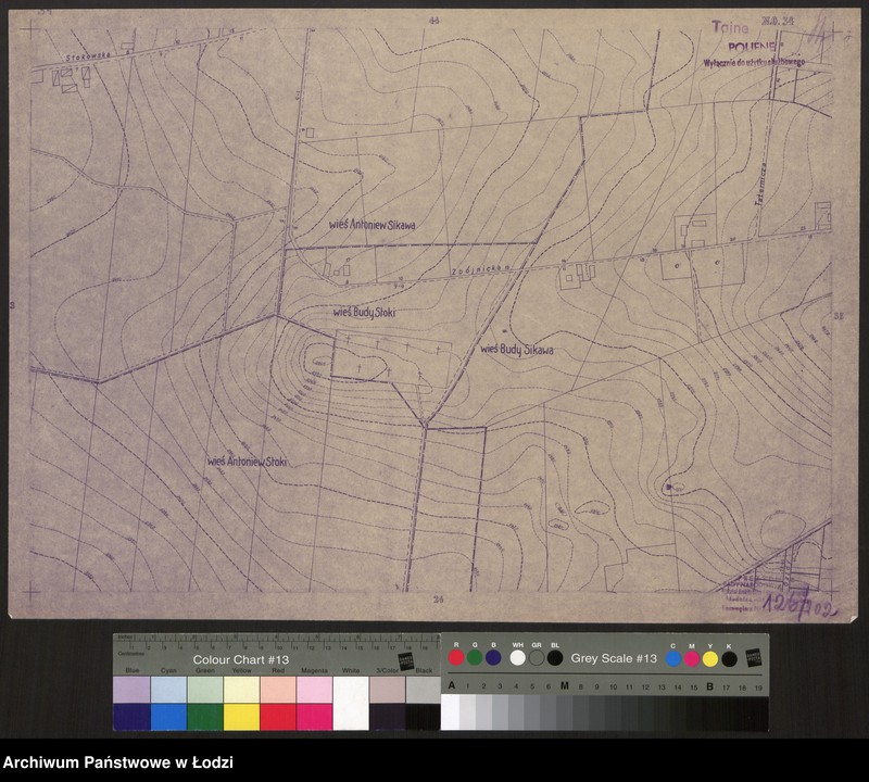 Obraz 1 z jednostki "Plan miasta Łodzi. Sekcja NO 34"