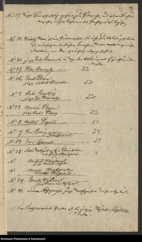 Obraz 9 z jednostki "Acta betr. die Correspondenz mit dem Königlichen Kreis Gericht zu Luckau und Verfügungen desselben, als obervormundschaftliche Behörde der Gräflich von Kleistschen Erben, in Betracht des verpachteten Gutes Mittel-Lazisk"