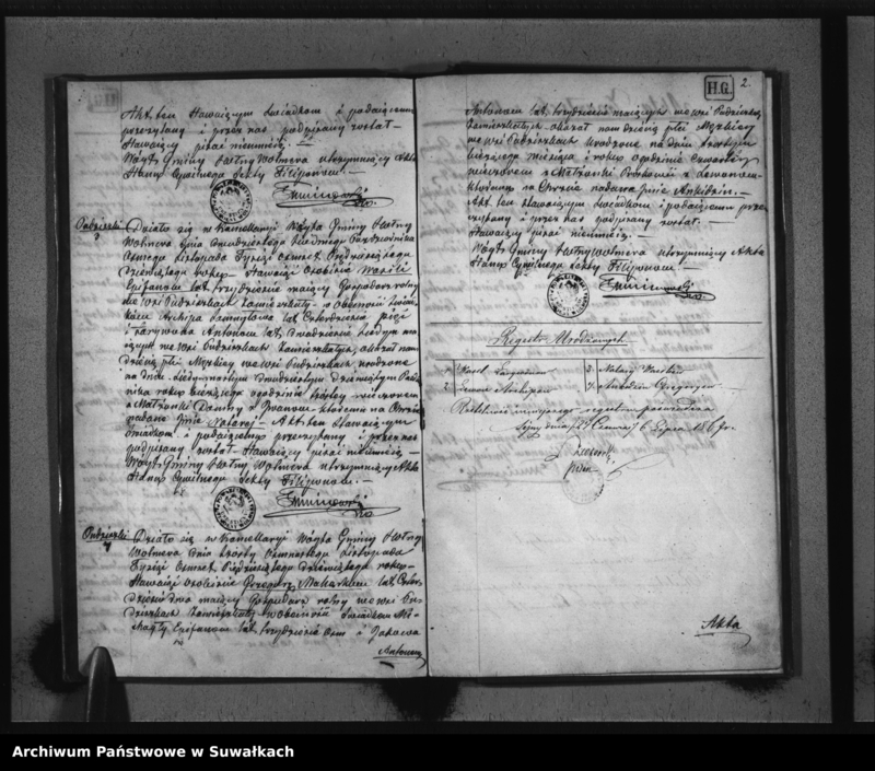 Obraz 4 z jednostki "Duplikat Aktów Zaślubionych, Urodzonych i Zmarłych Filiponów w Gminie Hołny Wolmerowskie na rok 1859"