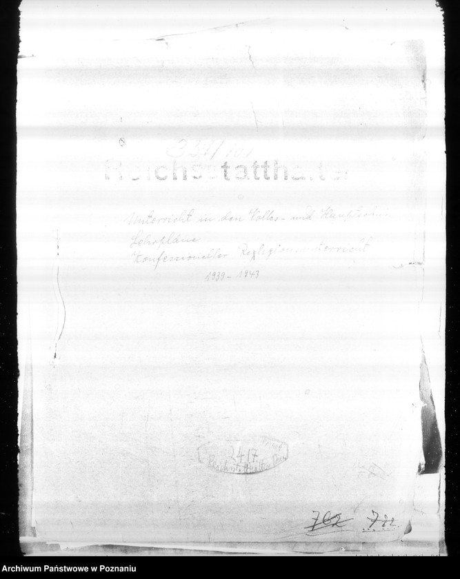 Obraz 4 z jednostki "Unterricht in den Volks- und Hauptschulen. Lehrpläne. Konfessioneller Religionsunterricht"