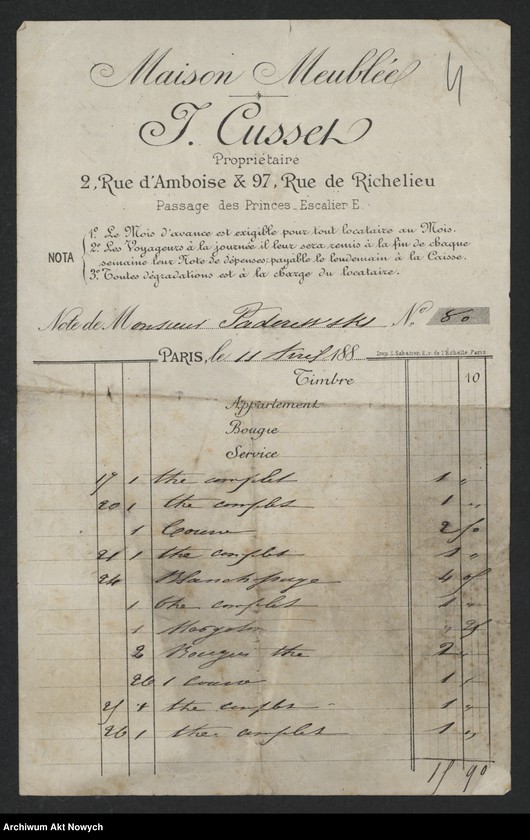 image.from.unit.number "Rachunki i kwity drobnych opłat z okresu pobytu w Paryżu"