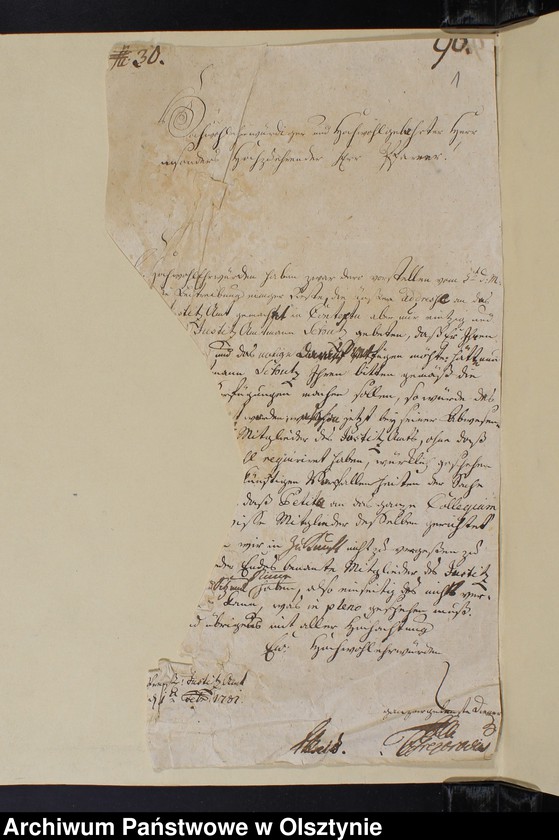 image.from.unit.number "Schreiben d.Justizamt 1787 J. Sache des Carl Gustav Blaseo 1829 Prozess-Sachen des Pfarrers Paulini 1845-1847. Beschluss in die Personaldezem- Sache 1871"