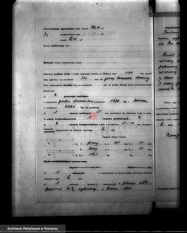 Obraz 20 z jednostki "Mleczarnia parowa O. Bernuthe w Czempiniu, pow. kościański nr woj. kotła 1922"