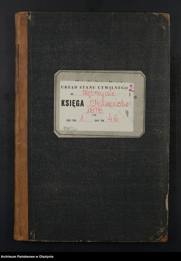 image.from.unit.number "Heiraths-Neben-Register Nr 1 - 46"