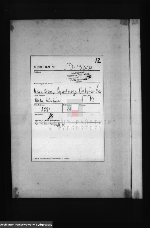image.from.unit.number "Akta małżeństw - wtóropis nr 1-4"