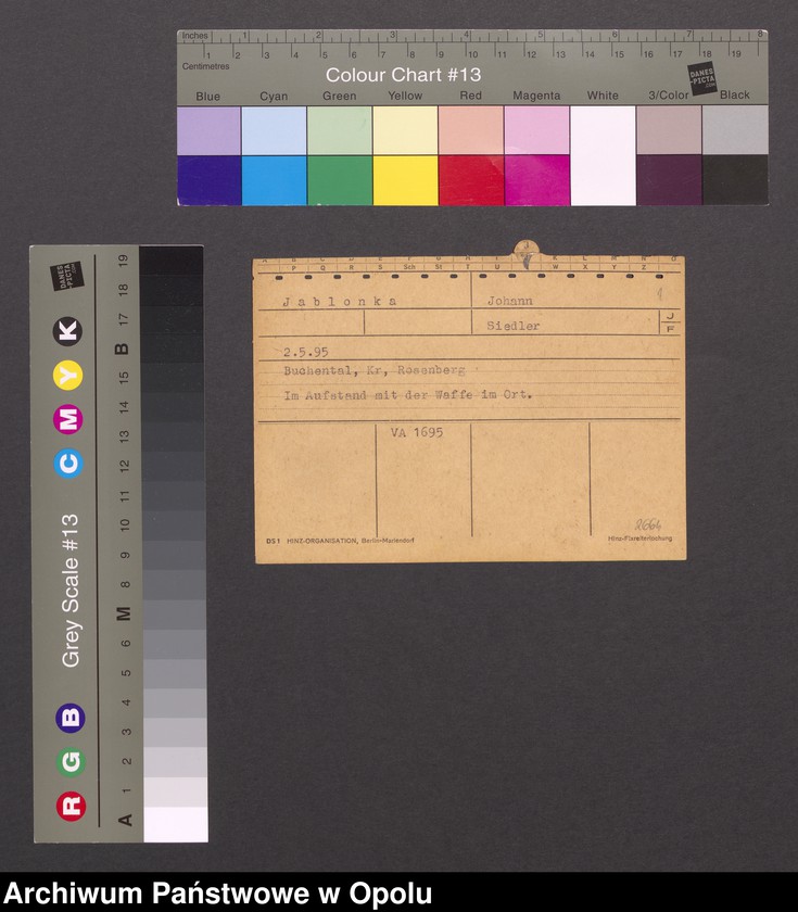 Obraz 3 z jednostki "[Jablonka Johann, ur. 2.05.1895 r., zam. Buchental]"