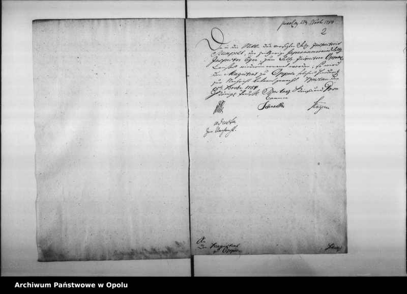 Obraz 6 z jednostki "Acta des Magistrats zu Oppeln von Anstellung der Saltz Inspectors und Saltzbeamten"