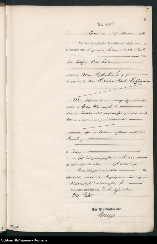 Obraz 16 z jednostki "Księga zgonów t. II"