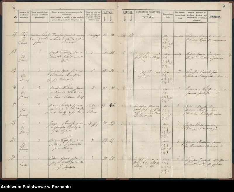 Obraz 6 z jednostki "Księga małżeństw"