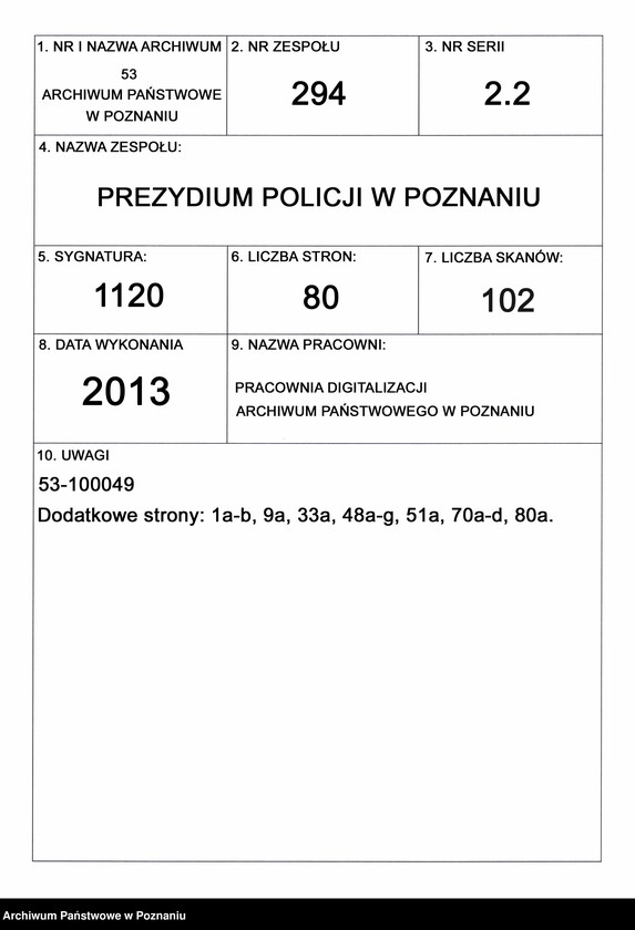 Obraz 1 z jednostki "A. betr. den Anton Stankiewicz, Joseph Stasiński, Heinrich von Stecki, Joseph von Stefański, Stanislaus Stefański"