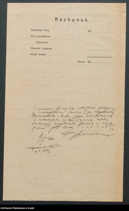 Obraz 16 z jednostki "Alfred Dems i Antoni Tomczak- handel wszelkimi towarami"