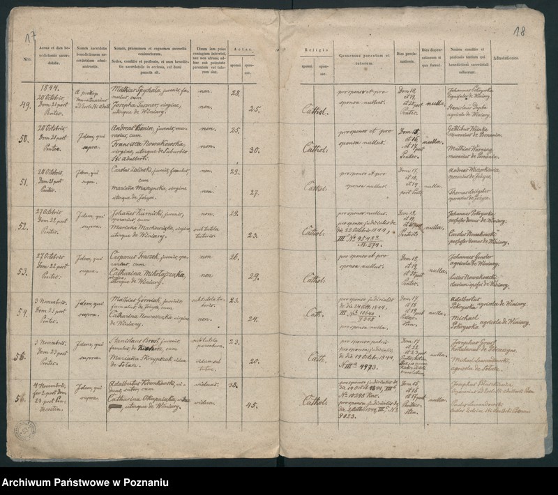 Obraz 12 z jednostki "Księga małżeństw"