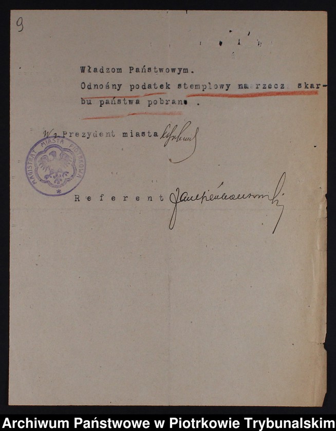image.from.collection.number "Piotrkowskie kinoteatry sprzed wieku w dokumencie archiwalnym111"