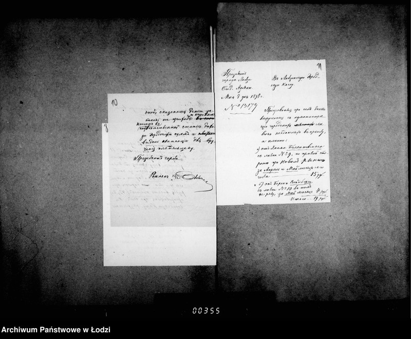 Obraz 12 z jednostki "Ob otdače v arendu 54ch lavok v gorodskich rjadach na Novom i Starom Rynke v gor. Lodzi"
