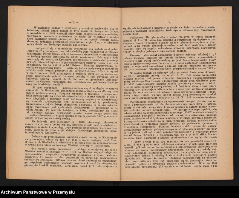 image.from.unit.number "I Sprawozdanie Dyrekcji Państwowego Gimnazjum im. ks. H. Kołłątaja w Krotoszynie za I-sze dziesięciolecie zakładu w niepodległej i wolnej Ojczyźnie (1919-1929)"