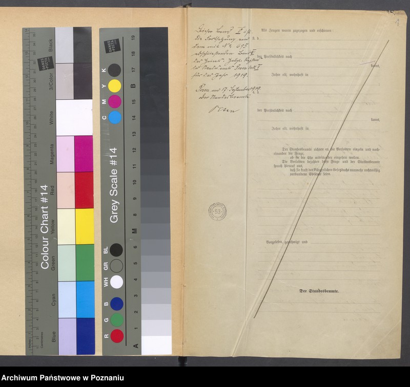 Obraz 3 z jednostki "Księga miejscowa małżeństw tom V [Rejestr główny małżeństw]"