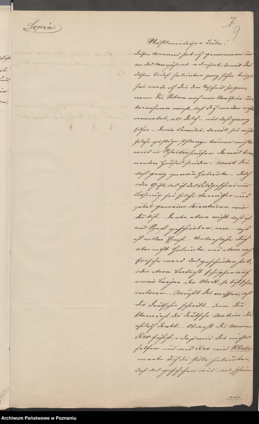 Obraz 13 z jednostki "Die von den Landräten der polnischen Grenzkreise über die öffentlichen Zustände zu erstattenden Wochenberichte."