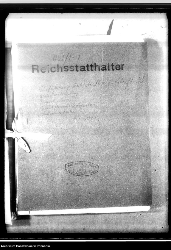 Obraz 4 z jednostki "Einführung der Antigue - Schrift, Dienstzeitregelung, Fernsprecher, Geschäftsverteilungsplan, Luftschutzwache"