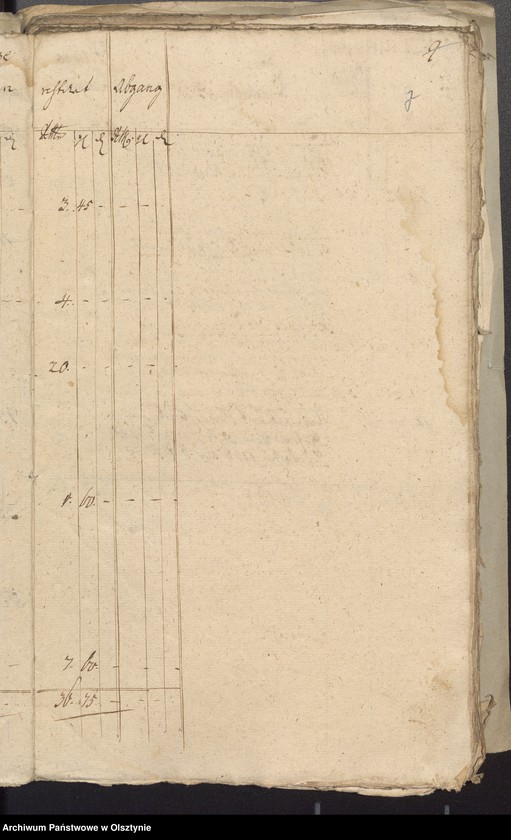 image.from.unit.number "Jahr Kirchen Rechnung der Seehestenschen Kirchen aller Einnahme und Ausgabe wie auch Bau-Rechnung"