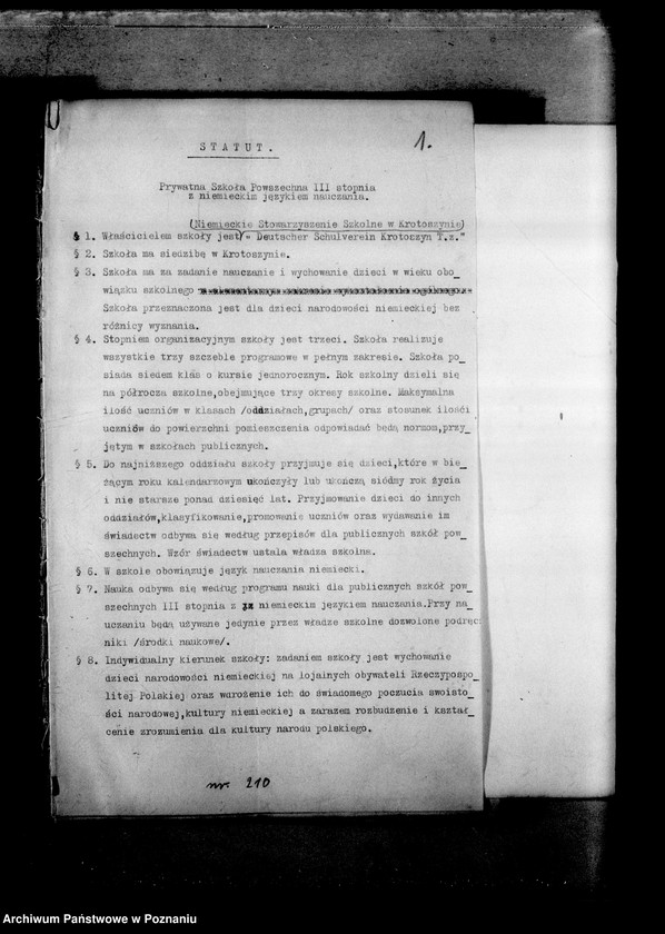 Obraz 5 z jednostki "Prywatna Szkoła Powszechna z niemieckim językiem nauczania- Krotoszyn"